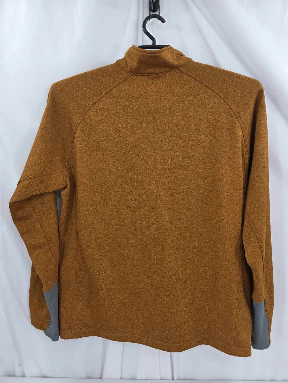 The North Face‎ Canyonlands 1/2 Zip Fleece Pullover Sweater XL Warm Orange A7L7.